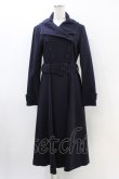 画像1: Sheglit / "Lorraine"ロングコート  ネイビー H-26-03-05-053-EL-CO-KB-ZH (1)