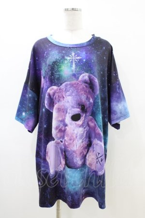 画像: TRAVAS TOKYO / Cosmic bear BIGカットソー  ブラックベース H-26-03-05-056-PU-TO-KB-ZH
