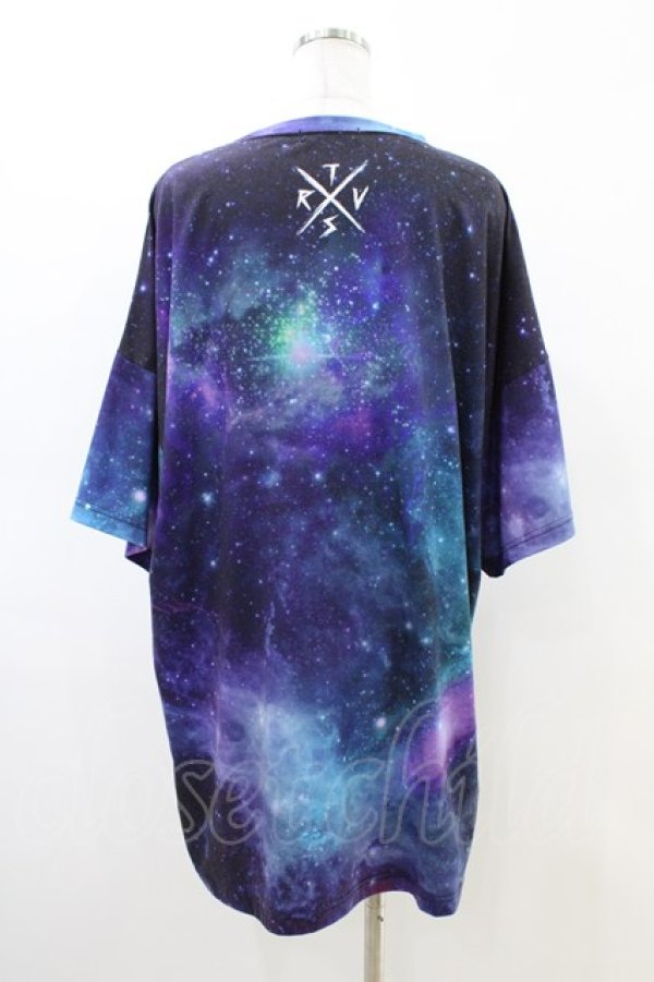 画像2: TRAVAS TOKYO / Cosmic bear BIGカットソー  ブラックベース H-26-03-05-056-PU-TO-KB-ZH (2)