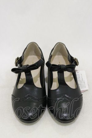 画像: m petit by misako / AMPUリボンストラップP M ブラック H-26-03-05-1001-LO-SH-NS-ZH