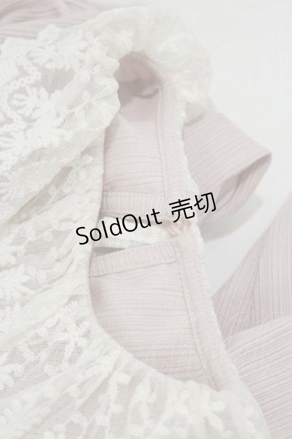 画像3: Ank Rouge / レース衿トップス M ピンク H-26-03-05-1042-CA-TO-NS-ZH (3)