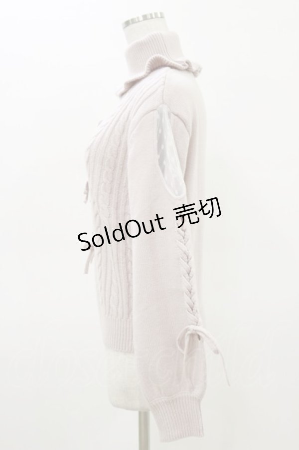 画像3: Ank Rouge / 肩あきニット M ピンク H-26-03-05-1044-CA-TO-NS-ZH (3)