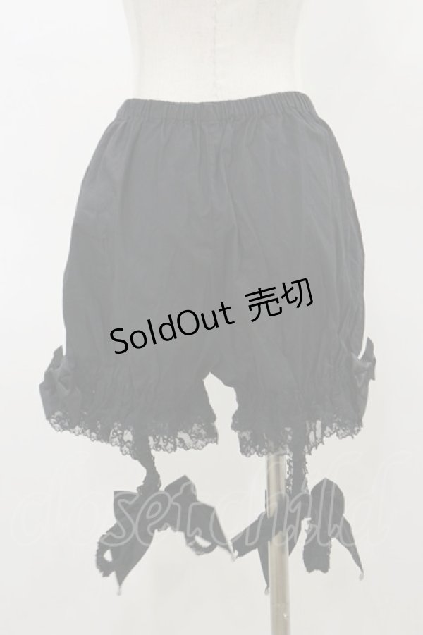 画像2: Angelic Pretty / ガーター付ブルマ Free ブラック H-26-03-05-1050-AP-PA-NS-ZH (2)