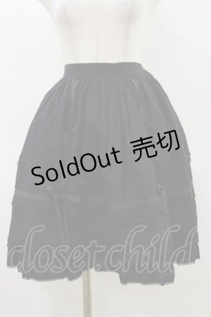 画像: BABY,THE STARS SHINE BRIGHT / バーバリー裾スカラップスカート Free ブラック H-26-03-05-1051-BA-SK-NS-ZH