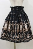 画像1: ALICE and the PIRATES / Poison de l'amour柄スカート Free ブラック H-26-03-05-1055-PA-SK-NS-ZH (1)