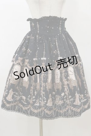 画像: ALICE and the PIRATES / Poison de l'amour柄スカート Free ブラック H-26-03-05-1055-PA-SK-NS-ZH