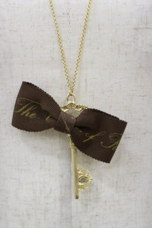 画像: Amavel / 鍵ネックレス  ゴールド H-26-03-05-1005-CA-AC-NS-ZH