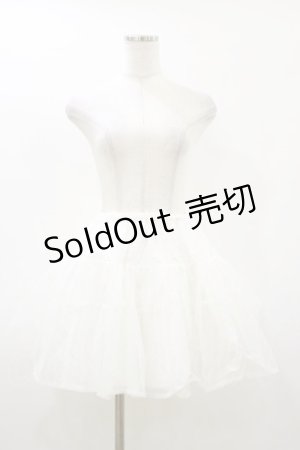 画像: Angelic Pretty / Girlyパニエ Free 白 H-26-03-05-1057-AP-SK-NS-ZH