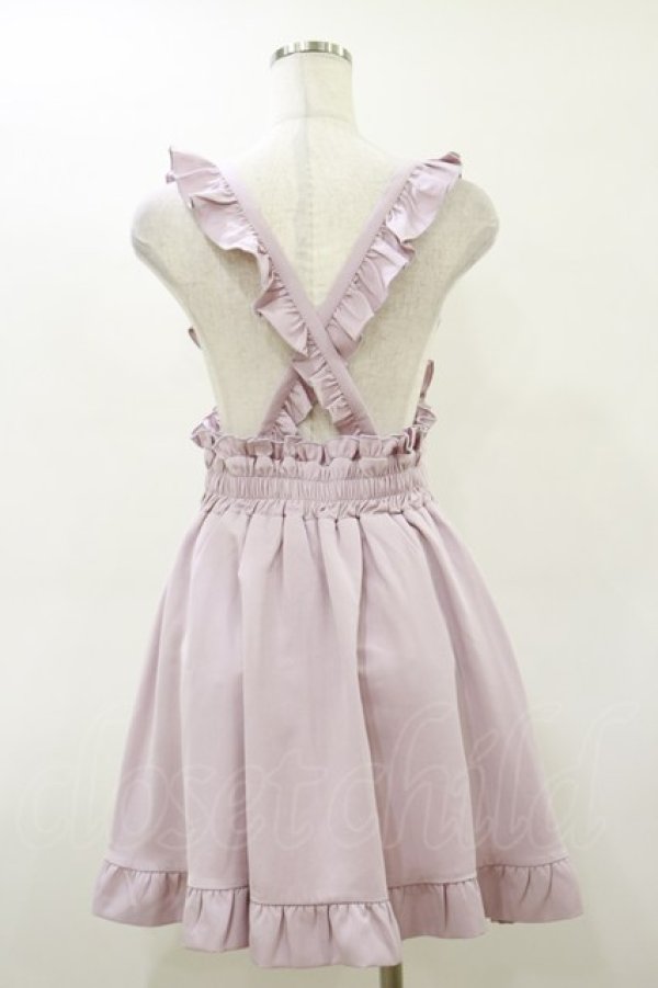 画像2: MA*RS / サスペンダースカート Free ピンク H-26-03-05-1059-EL-SK-NS-ZH (2)