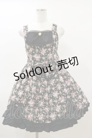 画像: BABY,THE STARS SHINE BRIGHT / ロココ・フローリアジャンパースカート Free ブラック H-26-03-05-1068-BA-OP-NS-ZH