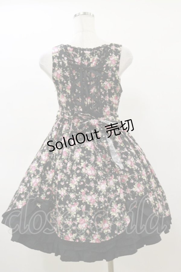 画像2: BABY,THE STARS SHINE BRIGHT / ロココ・フローリアジャンパースカート Free ブラック H-26-03-05-1068-BA-OP-NS-ZH (2)