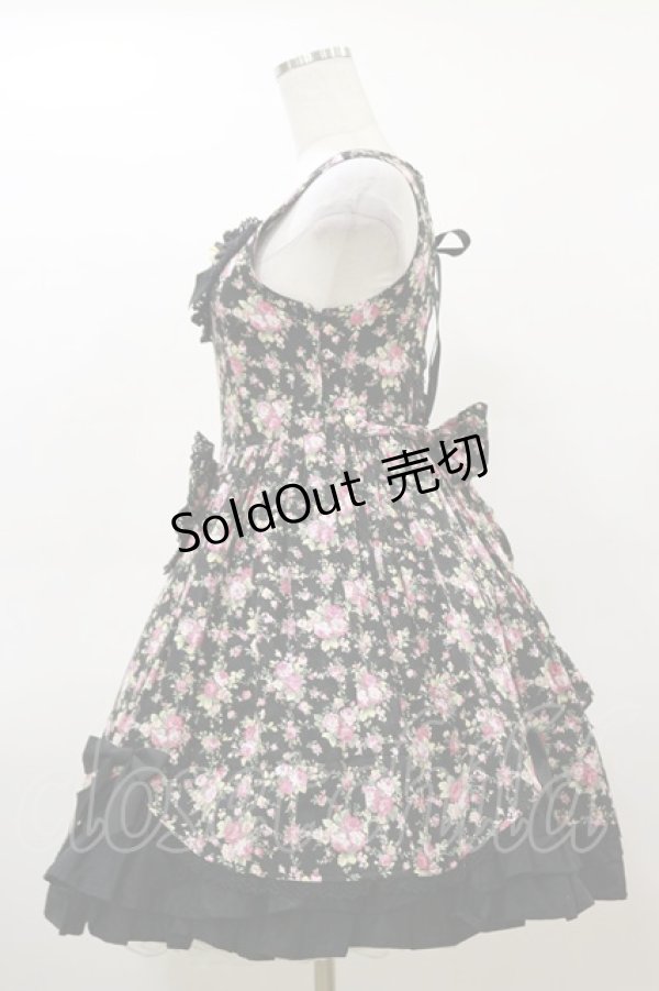 画像3: BABY,THE STARS SHINE BRIGHT / ロココ・フローリアジャンパースカート Free ブラック H-26-03-05-1068-BA-OP-NS-ZH (3)