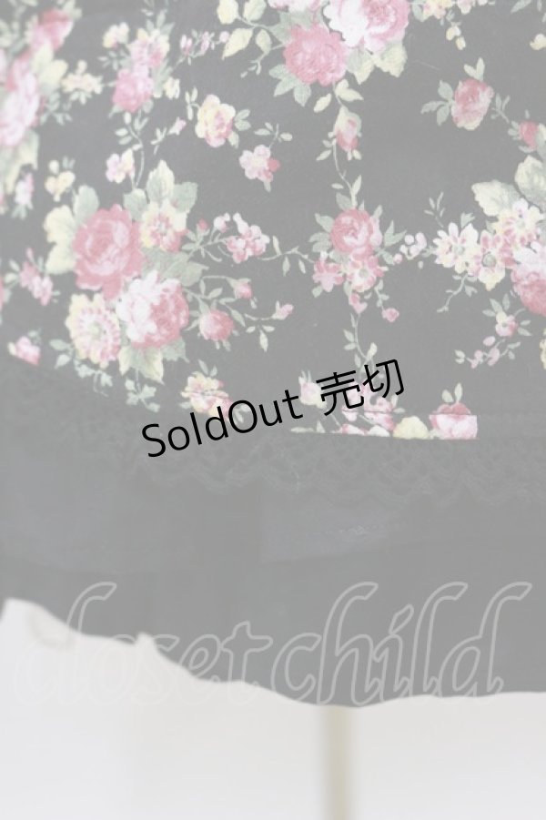 画像4: BABY,THE STARS SHINE BRIGHT / ロココ・フローリアジャンパースカート Free ブラック H-26-03-05-1068-BA-OP-NS-ZH (4)