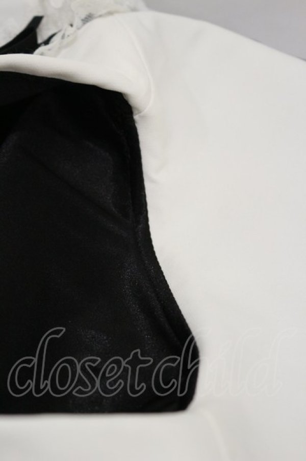 画像3: DearMyLove / セーラービジューレースフリルワンピース LL ブラック H-26-03-05-1082-EL-OP-NS-ZH (3)