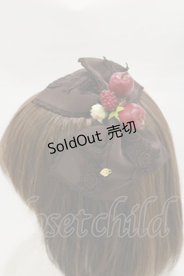 画像2: BABY,THE STARS SHINE BRIGHT / 秘密の森のリボンカチューシャ  ブラウン H-26-03-05-1013-BA-AC-NS-ZH (2)