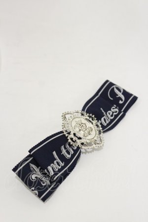 画像: ALICE and the PIRATES / A/Pロゴプリントクリップ  ネイビー H-26-03-05-1018-PA-AC-NS-ZH