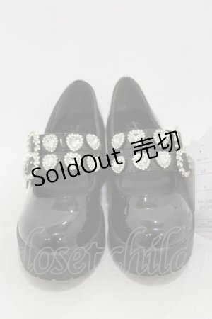 画像: Lovely Tency / 眞白ありす/TT*MAベルトシューズ M ブラック H-26-03-05-1002-GO-SH-NS-ZH