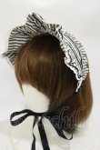 画像1: Angelic Pretty / Tea Party Doll Setのボンネット  ブラック H-26-03-05-1021-AP-AC-NS-ZH (1)