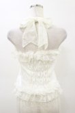 画像2: Angelic Pretty / レーシィシフォンリボンホルターキャミソール Free 白 H-26-03-05-1025-AP-TO-NS-ZH (2)