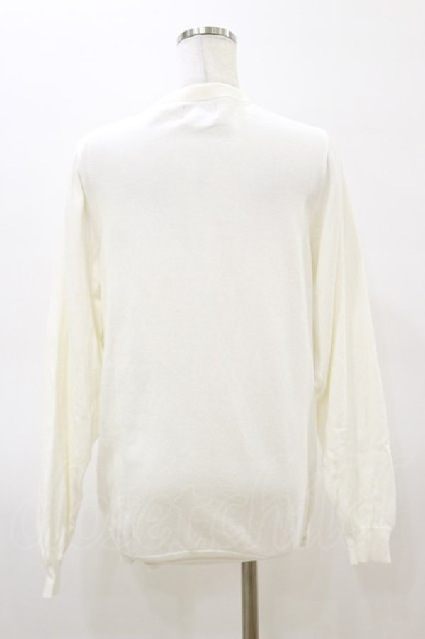 画像2: ALICE and the PIRATES / エンブレム刺繍カーディガン Free 白 H-26-03-05-1030-PA-TO-NS-ZH (2)