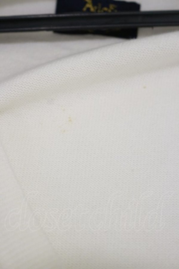 画像3: ALICE and the PIRATES / エンブレム刺繍カーディガン Free 白 H-26-03-05-1030-PA-TO-NS-ZH (3)