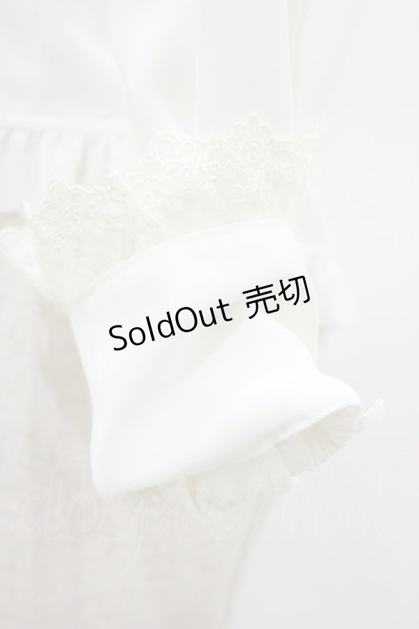 画像4: Innocent World / チョコチェスブラウス S 白 H-26-03-05-1035-IW-BL-NS-ZH (4)