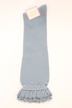 画像: Shirley Temple / シアートランプハイソックス  ブルー H-26-03-05-013-ET-ZA-KB-ZH