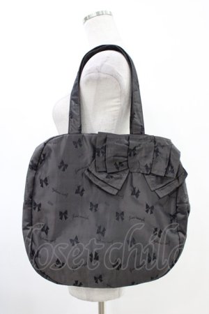 画像: Jane Marple / Memory ribbon Jacquard bag  ブラウン H-26-03-05-014-JM-BG-KB-ZH