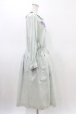 画像3: Jane Marple Dans Le Salon / Jardin Des Fleurs Embroideryドレス  ミント H-26-03-05-020-JM-OP-KB-ZH (3)