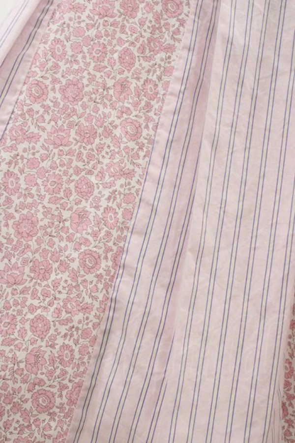 画像5: Jane Marple Dans Le Salon / ストライプとD’anjo coastのシャツドレス  ピンクミックス H-26-03-05-021-JM-OP-KB-ZH (5)