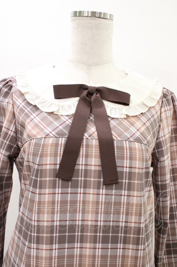 画像4: Emily Temple cute / ショコラベリータータンワンピース  ブラウン H-26-03-05-022-ET-OP-KB-ZH (4)