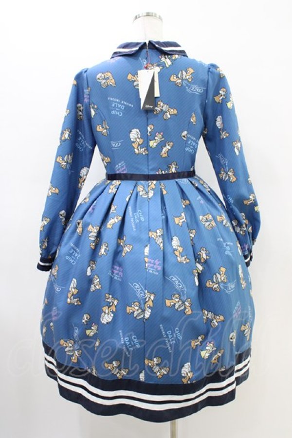 画像2: Emily Temple cute / チップとデールワンピース  ブルー H-26-03-05-024-ET-OP-KB-ZH (2)