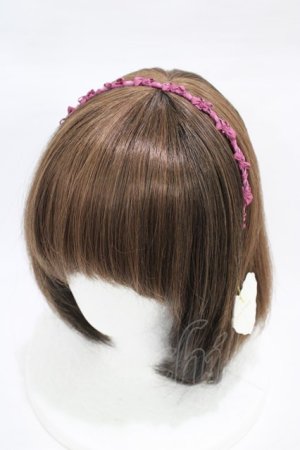 画像: Jane Marple / ブレードリボンカチューシャ  ローズ H-26-03-05-004-JM-AC-KB-ZH