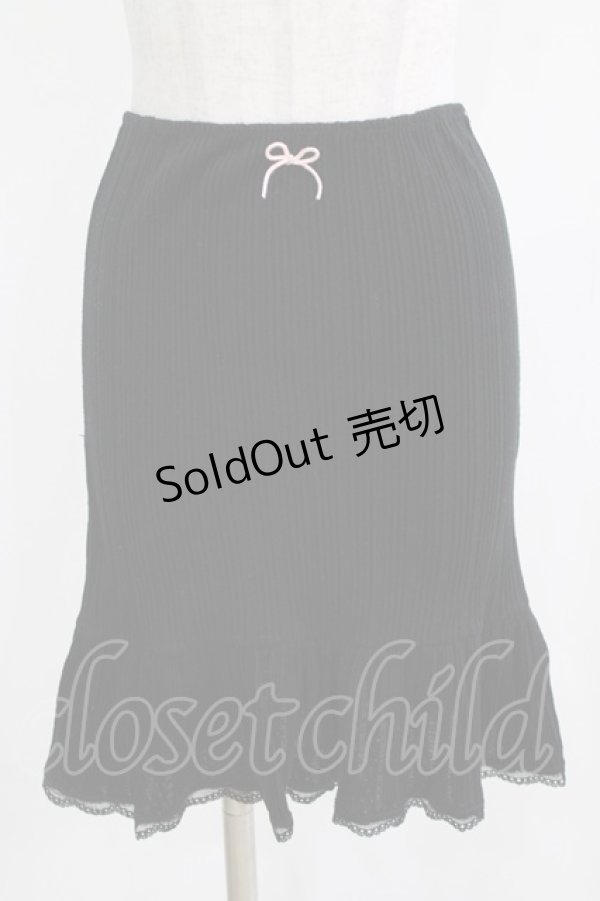 画像1: Katie / UNDER PRETTIES skirt  ブラック H-26-03-06-027-LO-SK-KB-ZH (1)