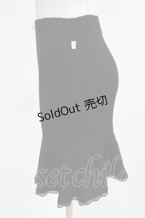 画像2: Katie / UNDER PRETTIES skirt  ブラック H-26-03-06-027-LO-SK-KB-ZH (2)
