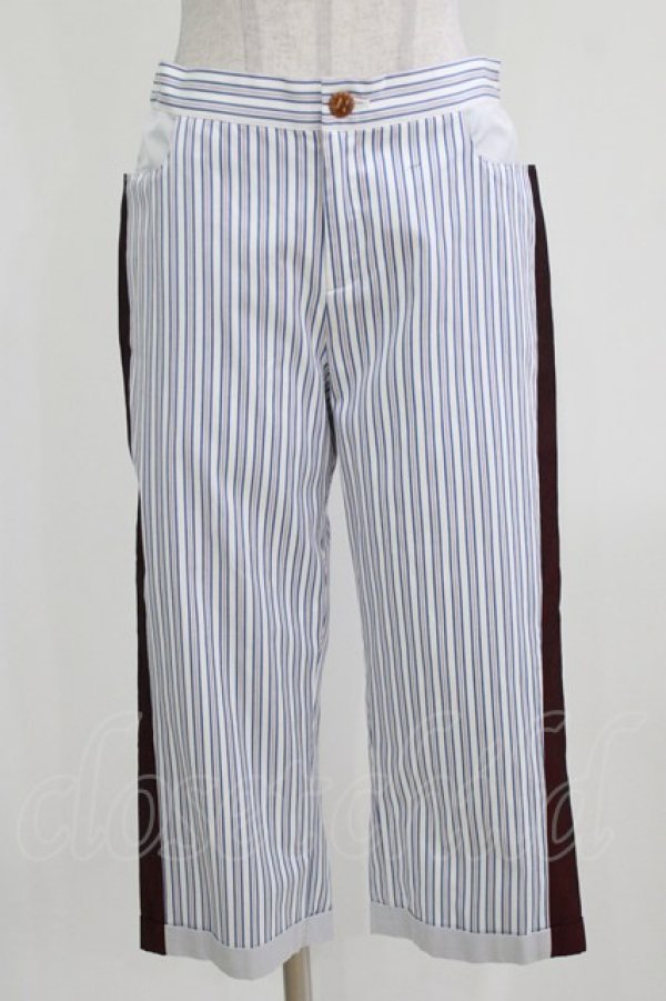 画像1: ネバアランド / パジャム・パンツ  ストライプ H-26-03-06-028-LO-PA-KB-ZH (1)