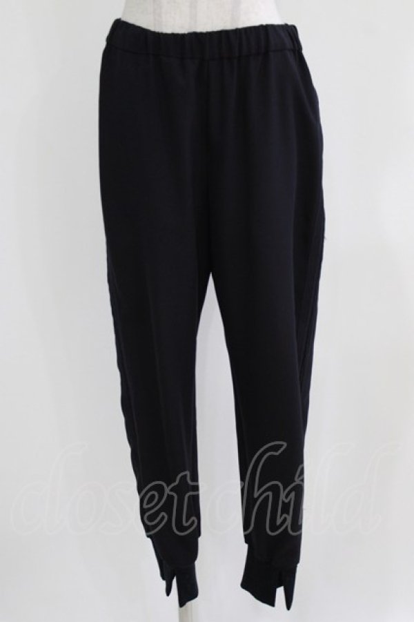 画像1: Jane Marple Dans Le Salon / Side-ribbon tracking pants 36 ネイビー H-26-03-06-029-JM-PA-AK-ZH (1)