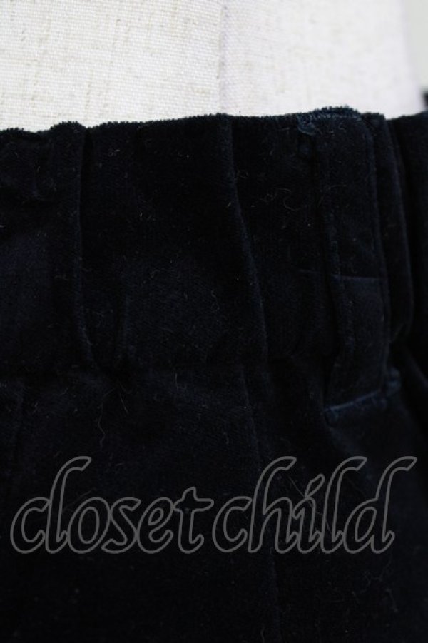 画像4: Jane Marple / Cotton velveteen baggy pants M ネイビー H-26-03-06-030-JM-PA-AK-ZH (4)