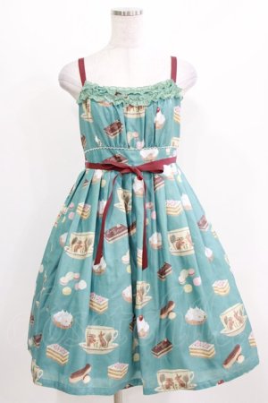 画像: Leur Getter / Rabbit Tea Cupキャミワンピース M ターコイズ H-26-03-06-004-LU-OP-KB-ZH