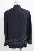 画像3: Jane Marple Dans Le Salon / Vintage linen blazer jacket M ネイビー H-26-03-06-031-JM-JA-AK-ZH (3)