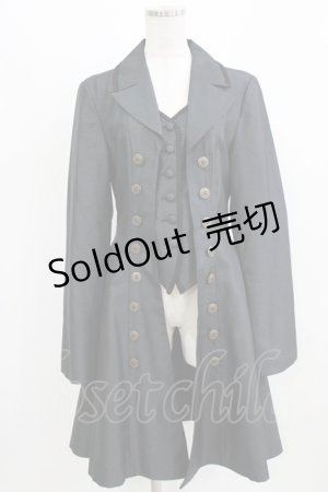 画像: ATELIER BOZ / アクシオンローランドジャケット  ブラック H-26-03-06-033-EL-JA-KB-ZH