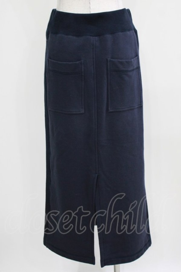 画像3: Jane Marple Dans Le Salon / Luana fleece skirt M ネイビー H-26-03-06-035-JM-SK-AK-ZH (3)