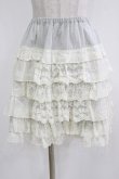 画像1: Emily Temple cute / レースフリルスカート  オフ H-26-03-06-036-ET-SK-KB-ZH (1)