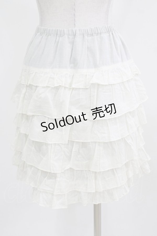 画像3: Emily Temple cute / レースフリルスカート  オフ H-26-03-06-036-ET-SK-KB-ZH (3)