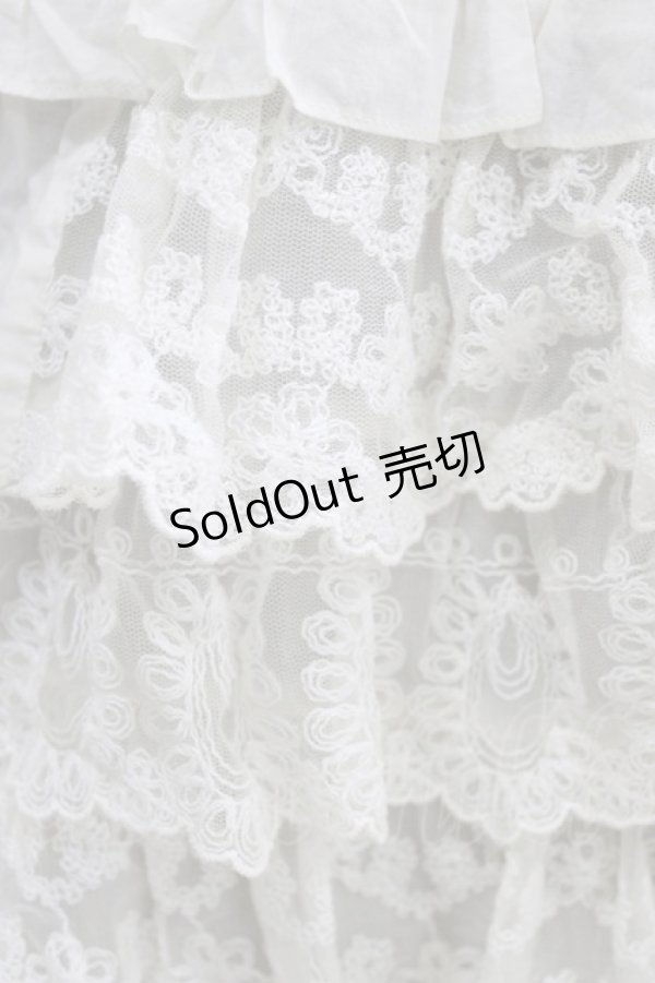 画像4: Emily Temple cute / レースフリルスカート  オフ H-26-03-06-036-ET-SK-KB-ZH (4)