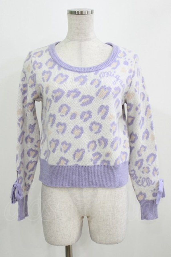 画像1: MILK / ミニョンヌセーター  ラベンダー H-26-03-06-038-ML-TO-KB-ZH (1)