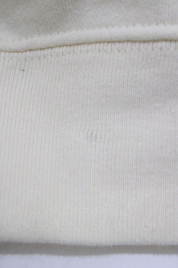 画像4: TRAVAS TOKYO / 袖くまラウンドロゴスウェット  アイボリー H-26-03-06-039-PU-TO-KB-ZH (4)