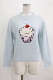 画像1: Candy Stripper / CUPCAKE KNIT   BABY BLUE H-26-03-06-041-PU-TO-KB-ZH (1)