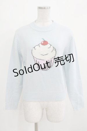 画像: Candy Stripper / CUPCAKE KNIT   BABY BLUE H-26-03-06-041-PU-TO-KB-ZH