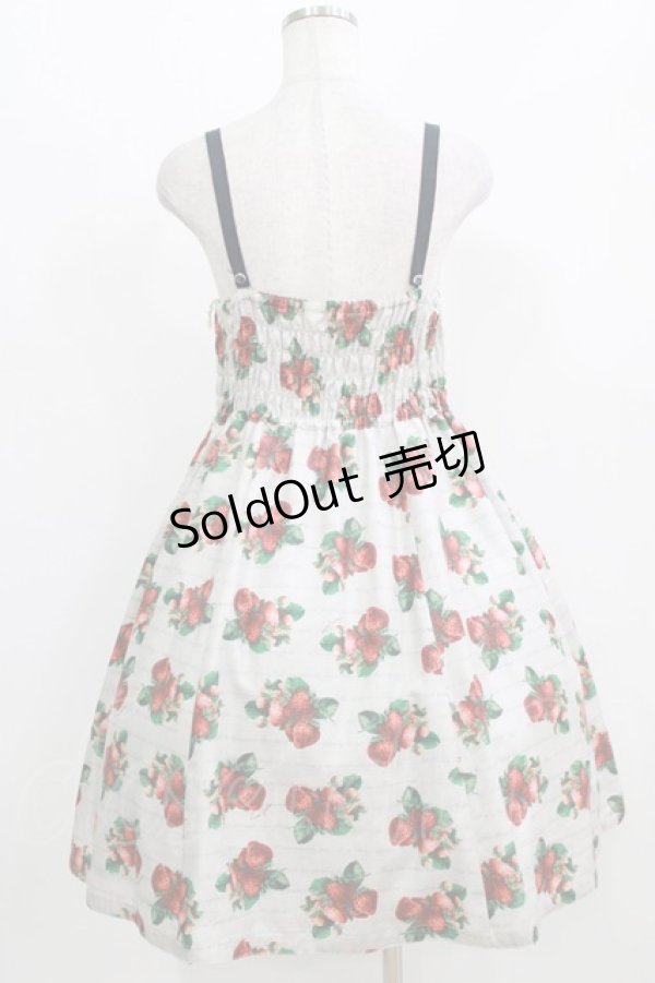 画像3: Leur Getter / Sweet Strawberryキャミワンピース  ライトグレー H-26-03-06-005-LU-OP-KB-ZH (3)